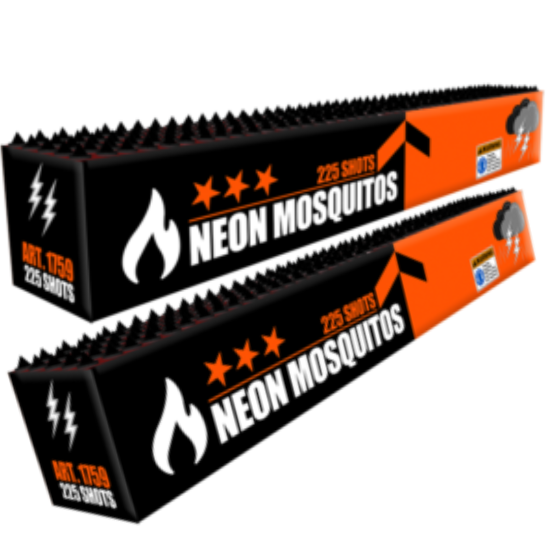 SUPER AANBIEDING 2 stuks Neon Mosquitos 225 Shots